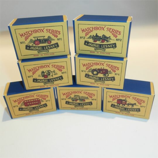 Matchbox Regular Wheels Boxes
