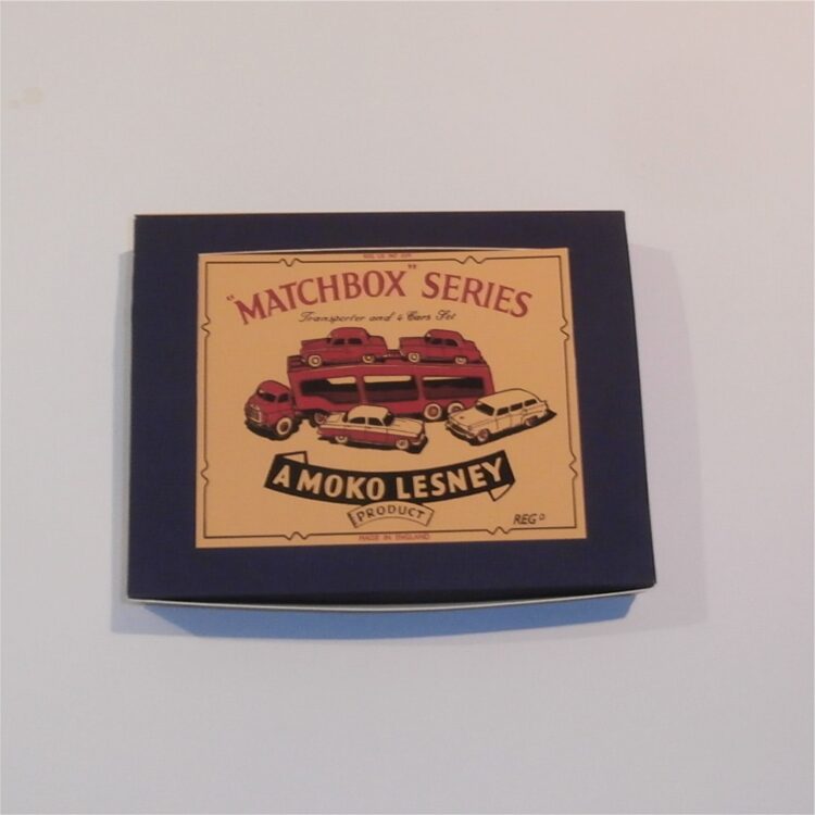 Matchbox Lesney Presentation Set Transporter & 4 Cars Repro Box - Image 2
