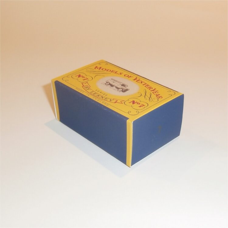 Matchbox Lesney Yesteryear 7 a Leyland 4 Ton Van Jacobs A Style Repro Box - Image 3