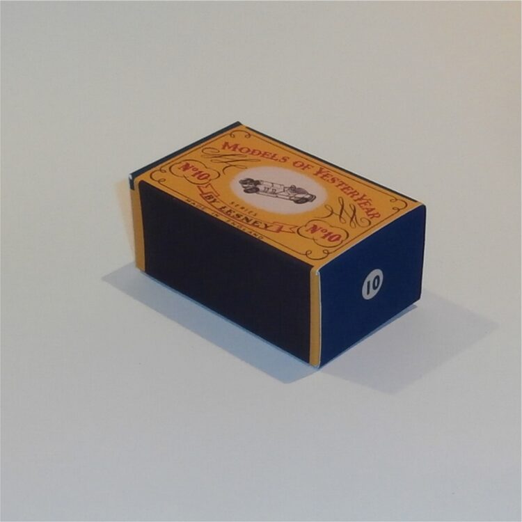 Matchbox Lesney Yesteryear 10 a Mercedes Benz 1908 B Style Repro Box - Image 2