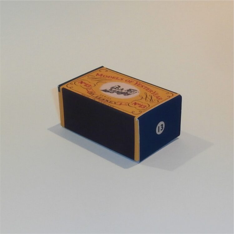 Matchbox Lesney Yesteryear 13 a Santa Fe Locomotive B Style Repro Box - Image 2