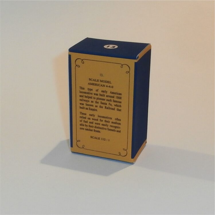 Matchbox Lesney Yesteryear 13 a Santa Fe Locomotive B Style Repro Box - Image 3