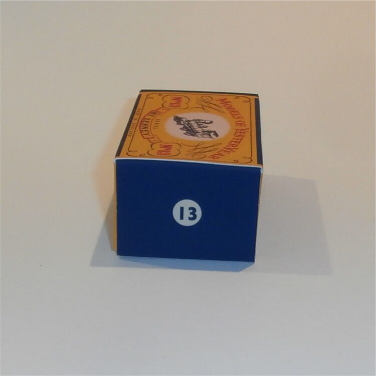 Matchbox Lesney Yesteryear 13 a Santa Fe Locomotive B Style Repro Box - Image 4