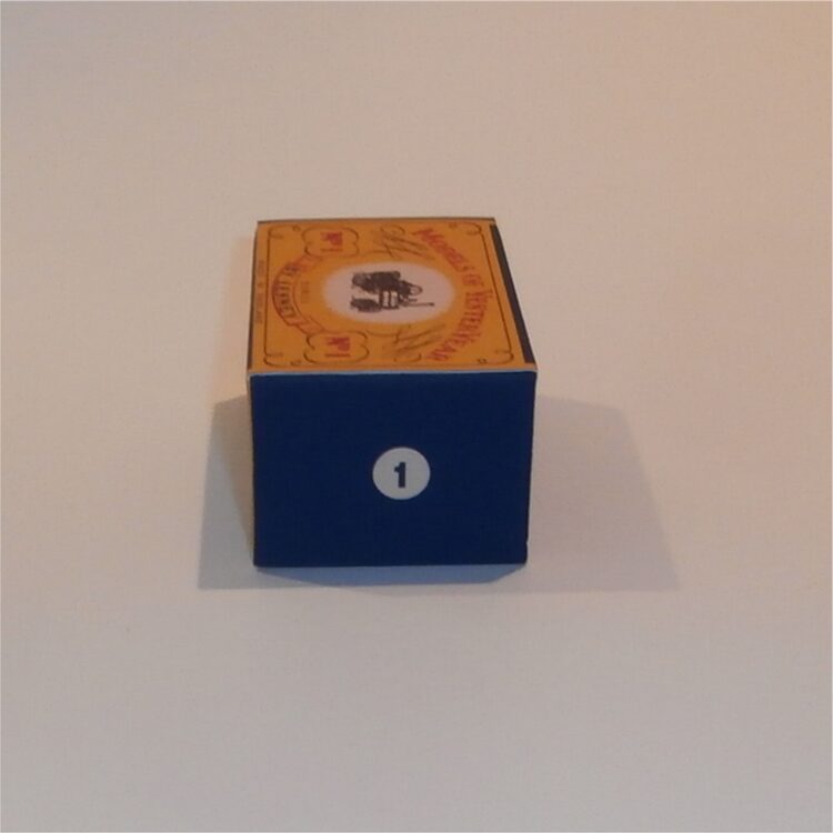 Matchbox Lesney Yesteryear 1 a Allchin Traction Engine B Style Repro Box - Image 3