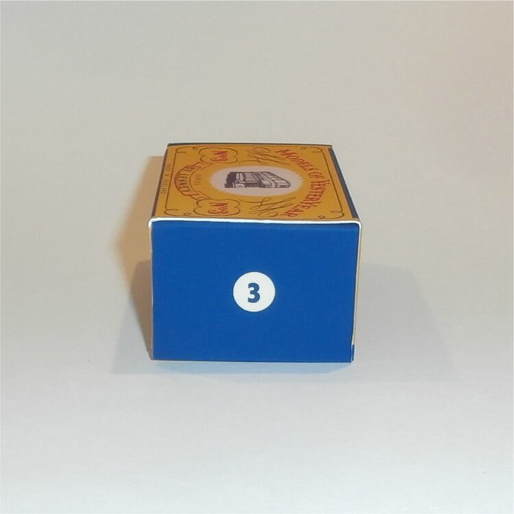 Matchbox Lesney Yesteryear 3 a E Class Tramcar B Style Repro Box - Image 4
