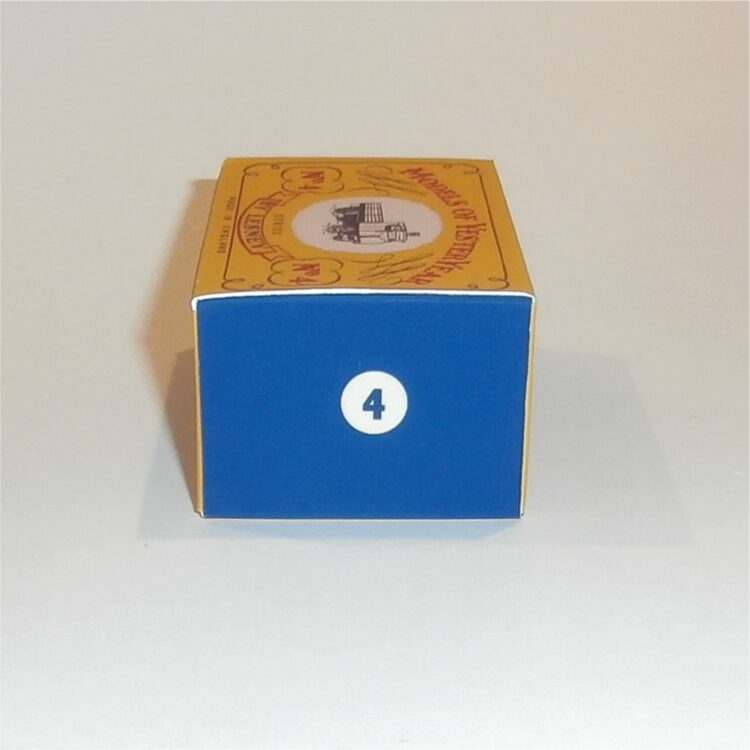 Matchbox Lesney Yesteryear 4a Sentinel Steam Waggon B Style Repro Box - Image 4