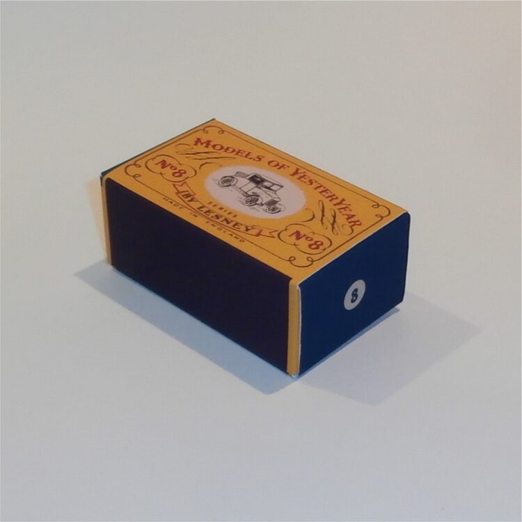 Matchbox Lesney Yesteryear 8 a 1926 Morris Cowley B Style Repro Box - Image 2