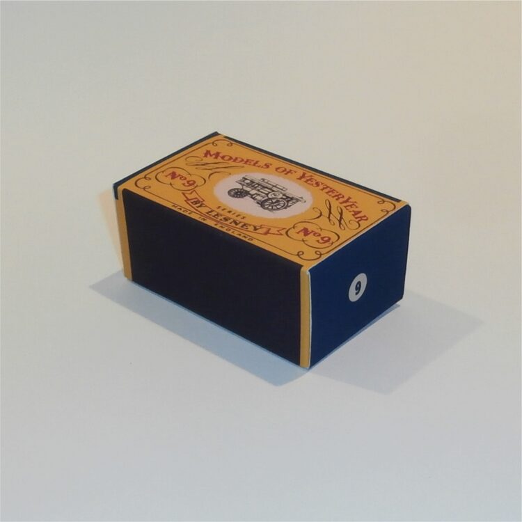 Matchbox Lesney Yesteryear 9 a1 Fowler Showman Engine B Style Repro Box - Image 2