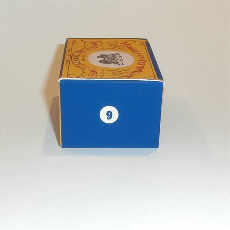 Matchbox Lesney Yesteryear 9 a2 Fowler Showman Engine B Style Repro Box - Image 4