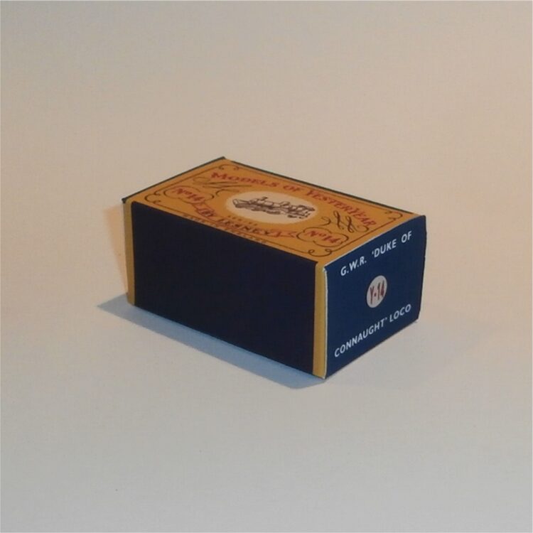 Matchbox Lesney Yesteryear 14 a Duke of Connaught Loco C Style Repro Box - Image 2