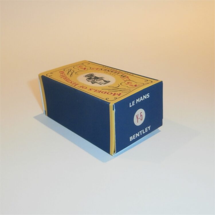 Matchbox Lesney Yesteryear 5 a Le Mans Bentley C Style Repro Box - Image 2
