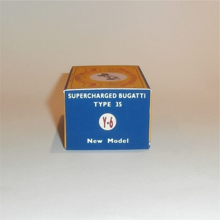 Matchbox Lesney Yesteryear 6 b 1926 Type 35 Bugatti C Style Repro Box - Image 4
