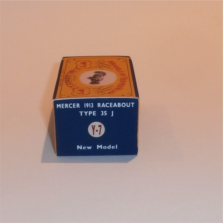 Matchbox Lesney Yesteryear 7 b 1913 Mercer Raceabout C Style Repro Box - Image 4