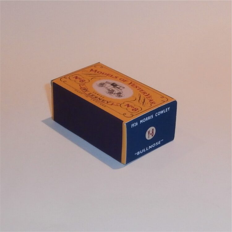 Matchbox Lesney Yesteryear 8 a 1926 Morris Cowley C Style Repro Box - Image 2