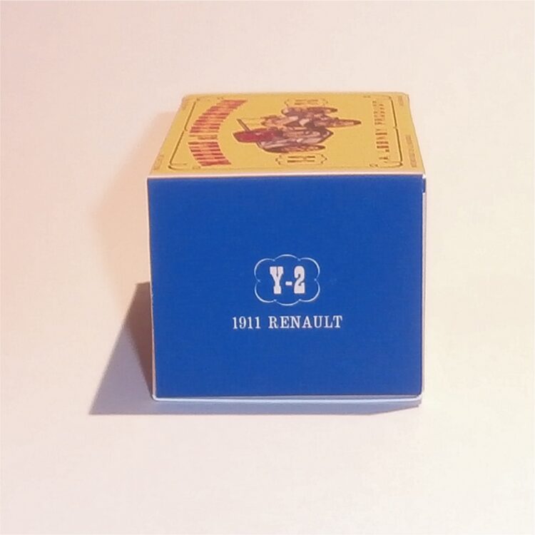 Matchbox Lesney Yesteryear 2 b Renault 1911 D1 Style Repro Box - Image 3