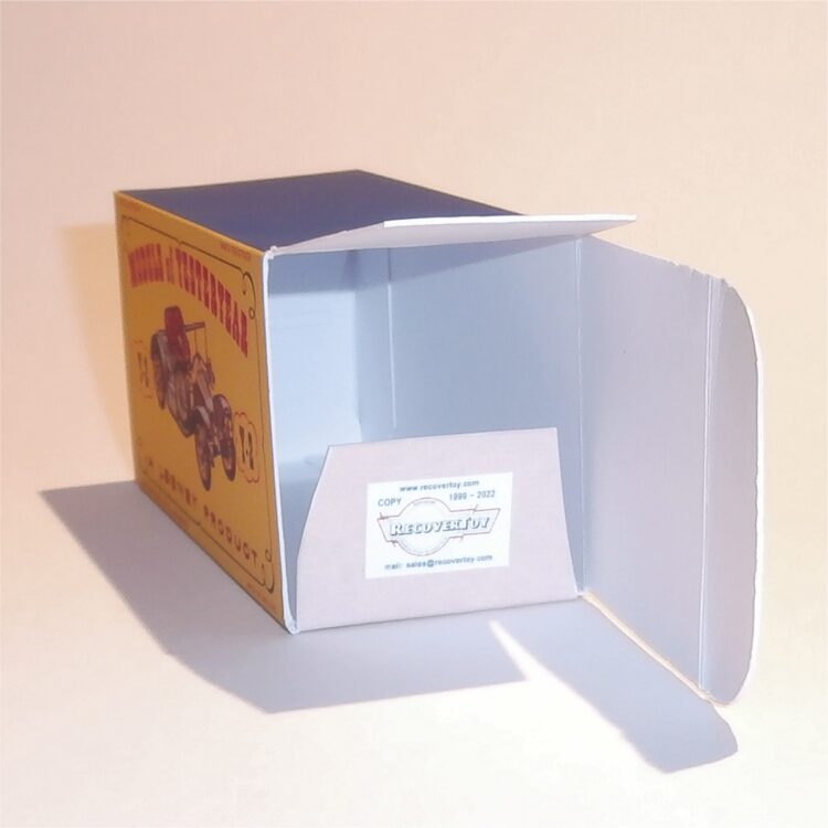 Matchbox Lesney Yesteryear 2 b Renault 1911 D1 Style Repro Box - Image 4