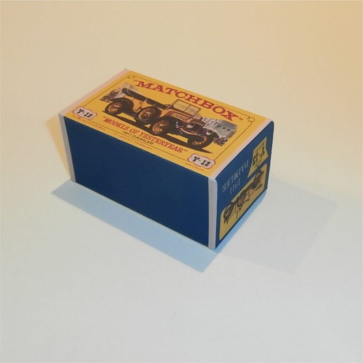 Matchbox Lesney Yesteryear 13 b 1911 Daimler E2 Style Repro Box - Image 2