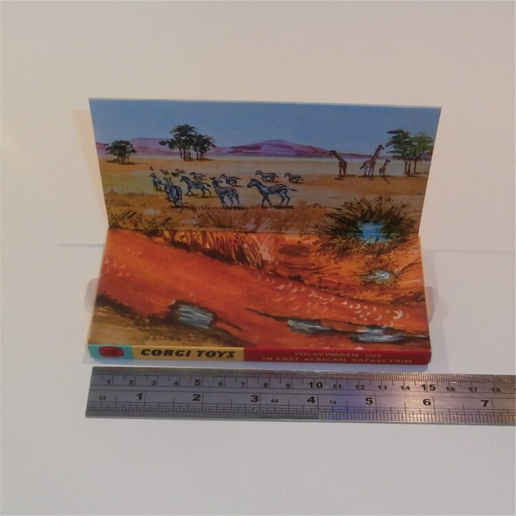 Corgi Toys  256 Volkswagen 1200 VW Safari Repro Display Tray - Image 3