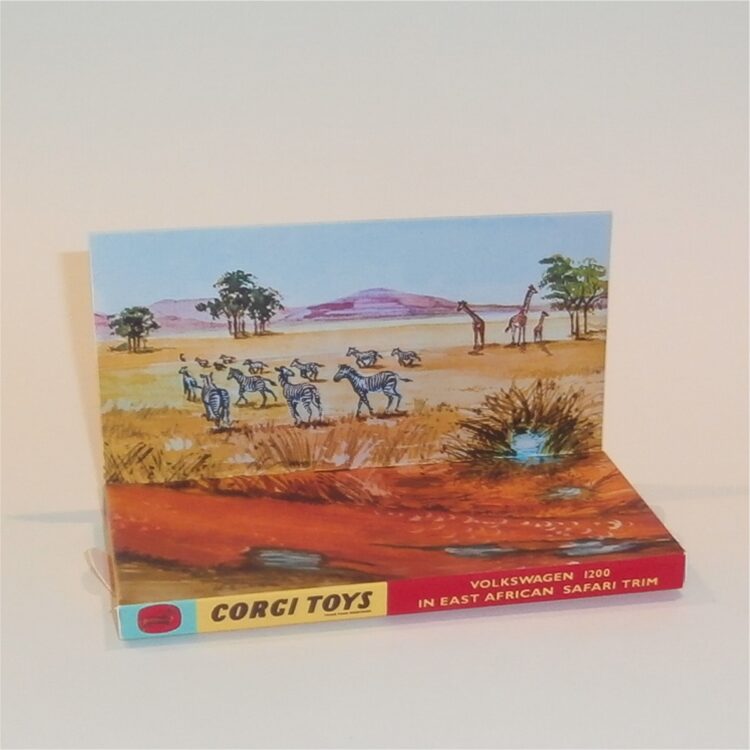 Corgi Toys  256 Volkswagen 1200 VW Safari Repro Display Tray - Image 7
