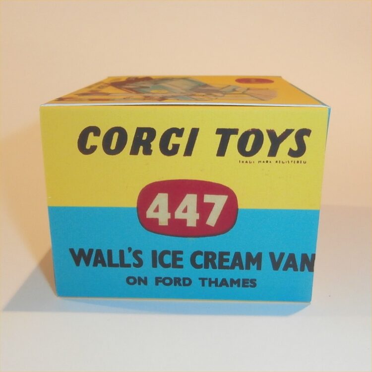 Corgi Toys  447 Ford Thames Walls Icecream Van Repro Outer Box - Image 3
