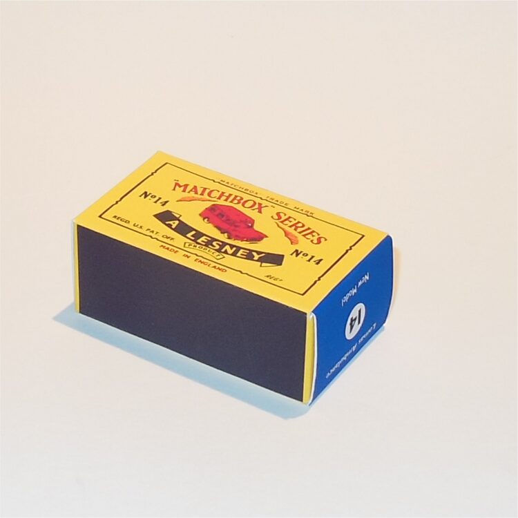 Matchbox Lesney 14 c Lomas Bedford Ambulance Repro C Style Box - Image 2