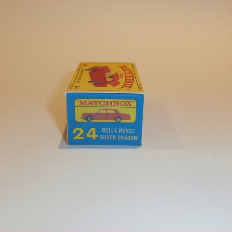 Matchbox Lesney 24c Rolls Royce Silver Shadow E Style Repro Box - Image 3