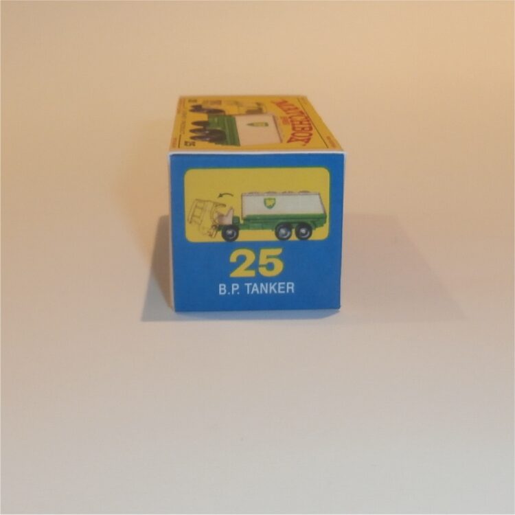 Matchbox Lesney 25c BP Tanker E Style Repro Box - Image 3