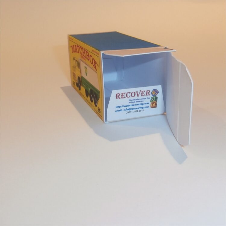 Matchbox Lesney 25c BP Tanker E Style Repro Box - Image 4