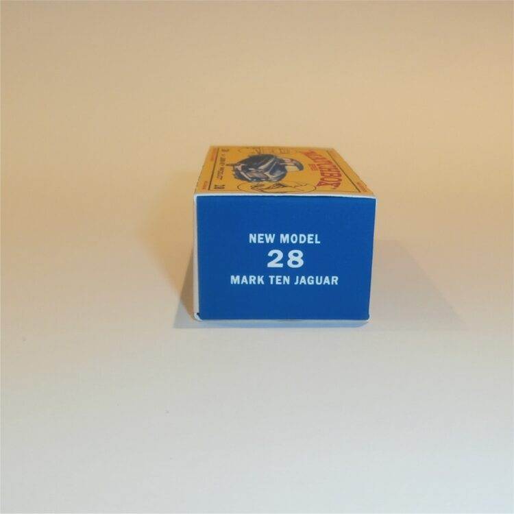 Matchbox Lesney 28 c Jaguar Mk. 10 E1 E Style Repro Box - Image 3