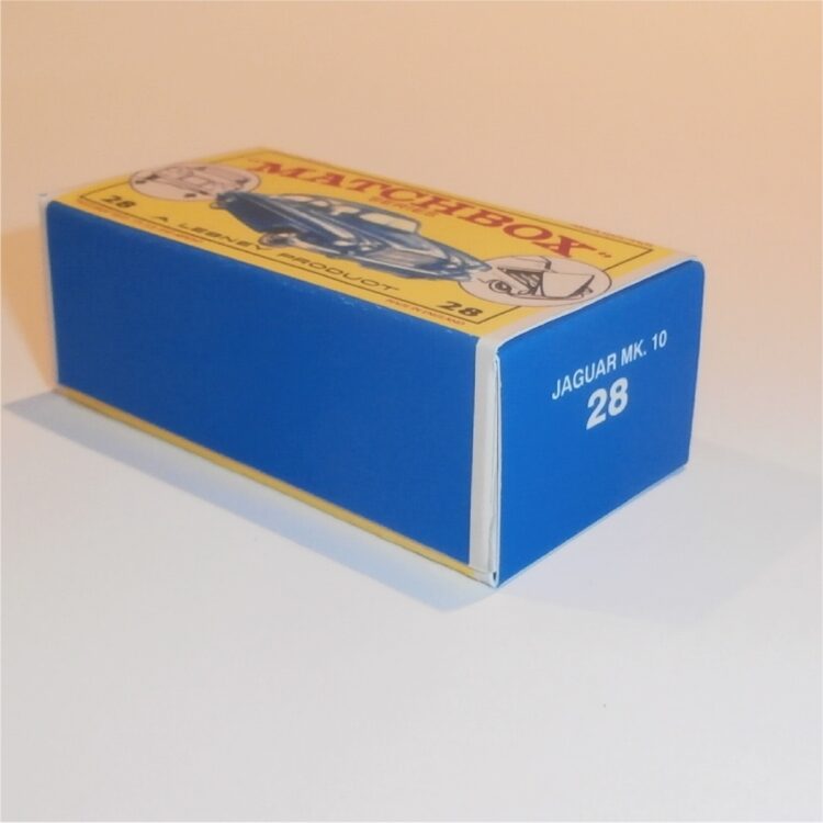 Matchbox Lesney 28 c Jaguar Mk. 10 E2 E Style Repro Box - Image 2