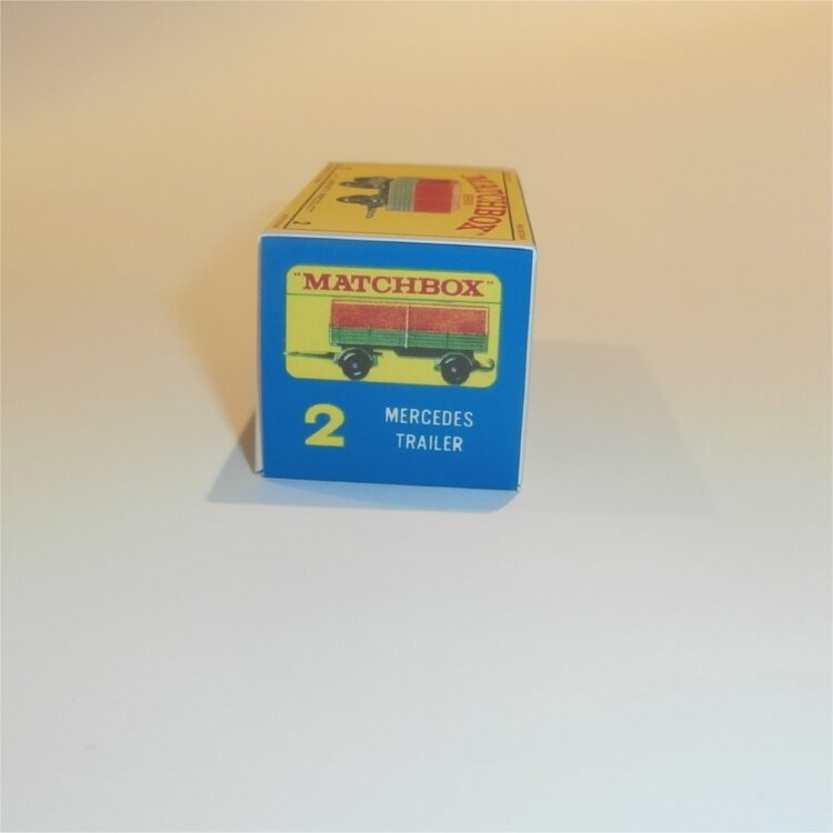 Matchbox Lesney  2d Mercedes Trailer E Style Repro Box - Image 3