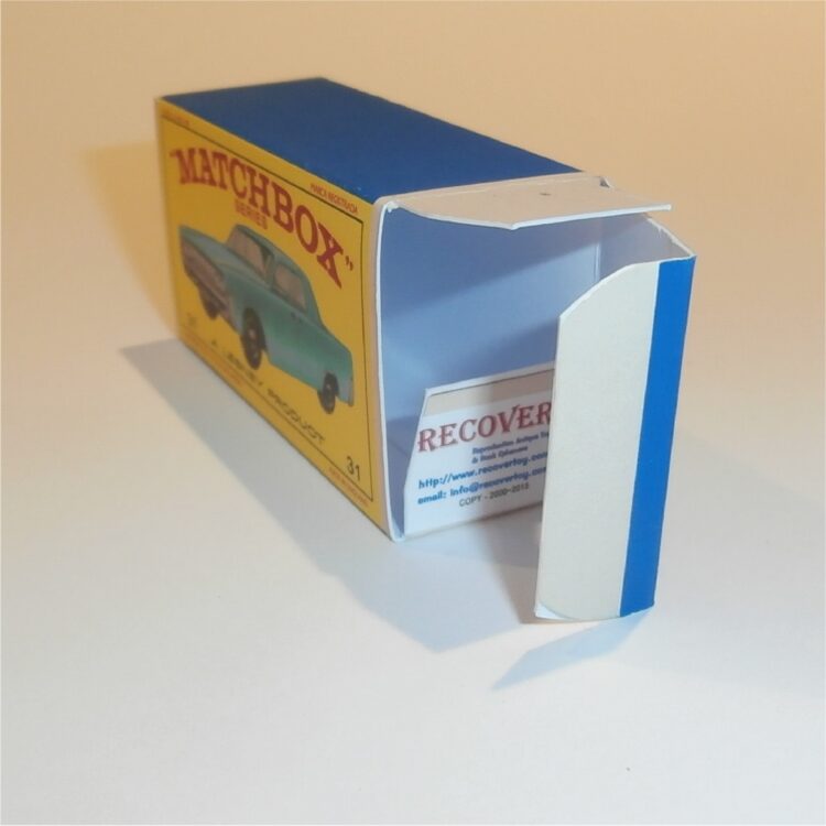 Matchbox Lesney 31c2 Lincoln Continental E Style Repro Box - Image 4