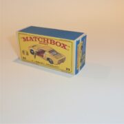 Matchbox Lesney 33c Lamborghini Muira E Style Repro Box