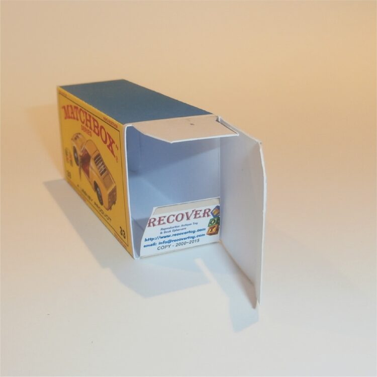 Matchbox Lesney 33c Lamborghini Muira E Style Repro Box - Image 4