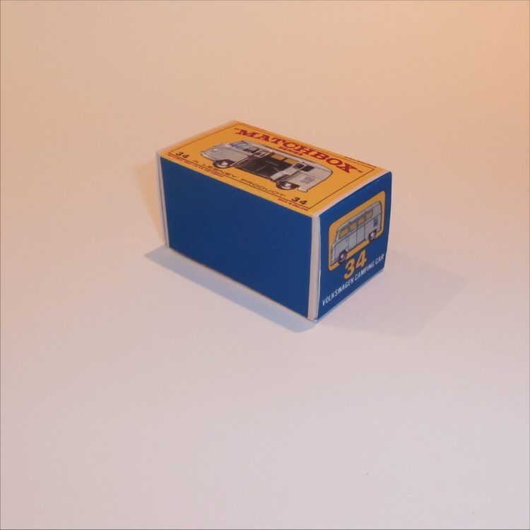 Matchbox Lesney 34 b Volkswagen VW Caravette E Style Repro Box - Image 2