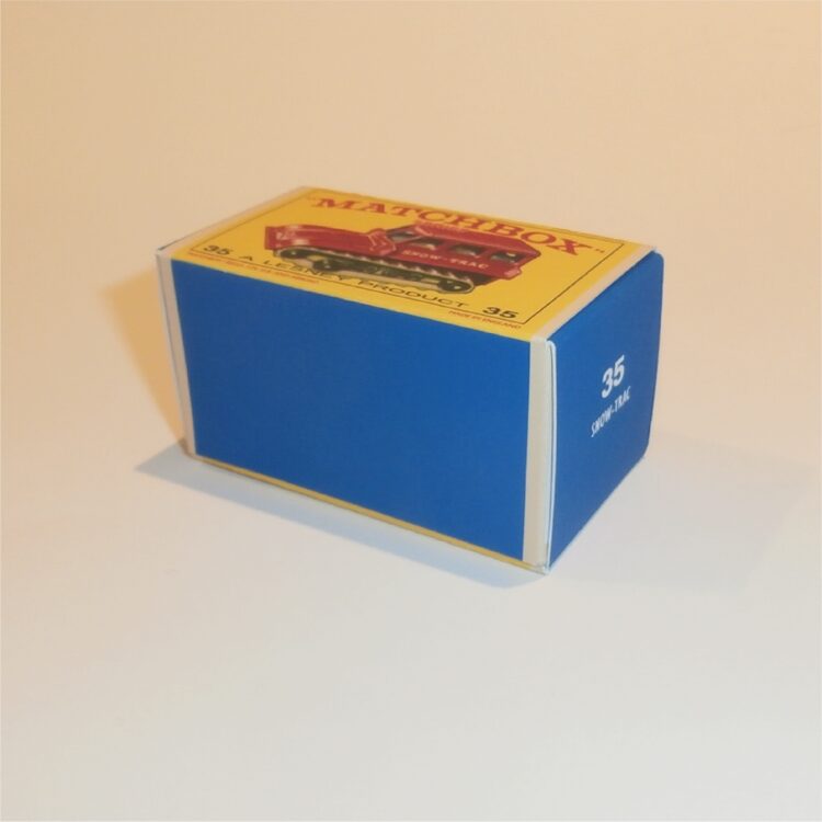 Matchbox Lesney 35b Snow Trac Tractor E Style Repro Box - Image 2