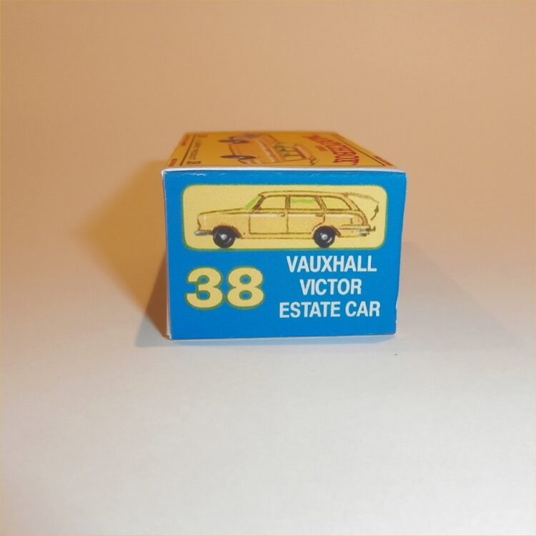 Matchbox Lesney 38 b Vauxhall Victor Estate E Style Repro Box - Image 3