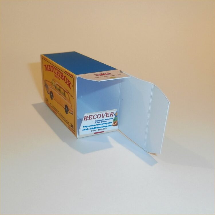Matchbox Lesney 38 b Vauxhall Victor Estate E Style Repro Box - Image 4