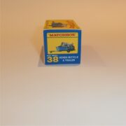 Matchbox Lesney 38c Honda Bike Blue Trailer E Style Repro Box - Image 3