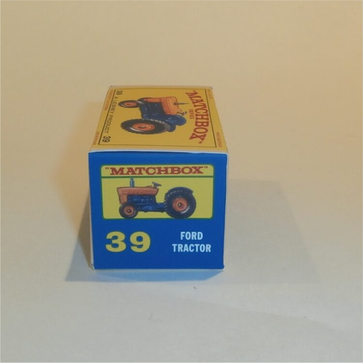 Matchbox Lesney 39c Ford Tractor E Style Repro Box - Image 3