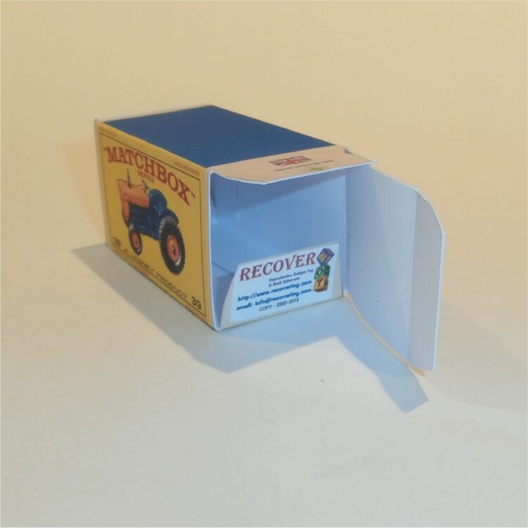 Matchbox Lesney 39c Ford Tractor E Style Repro Box - Image 4