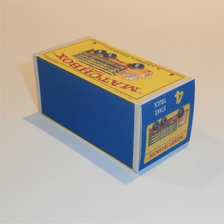 Matchbox Lesney  4d Dodge Stake Truck E Style Repro Box - Image 2