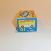 Matchbox Lesney 41c Ford GT Racing Car E Style Repro Box - Image 3