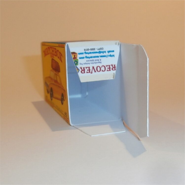Matchbox Lesney 45b Ford Corsair E Style Repro Box - Image 4
