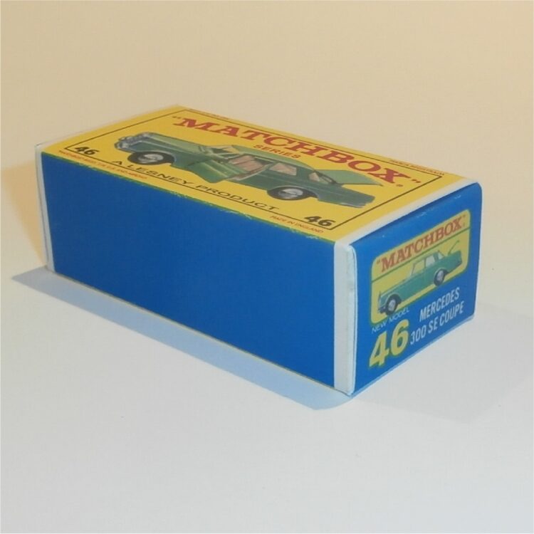 Matchbox Lesney 46c Mercedes-Benz 300 SE E Style Repro Box - Image 2