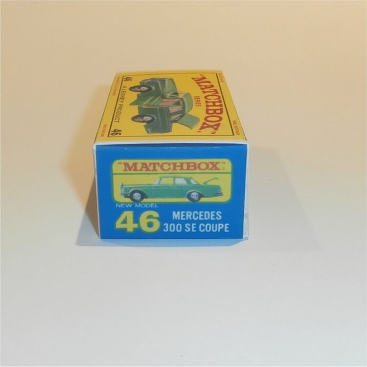 Matchbox Lesney 46c Mercedes-Benz 300 SE E Style Repro Box - Image 3