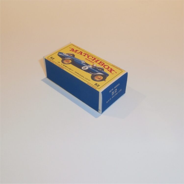Matchbox Lesney 52 b BRM Racing Car E1 E Style Repro Box - Image 2