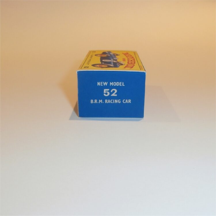 Matchbox Lesney 52 b BRM Racing Car E1 E Style Repro Box - Image 3