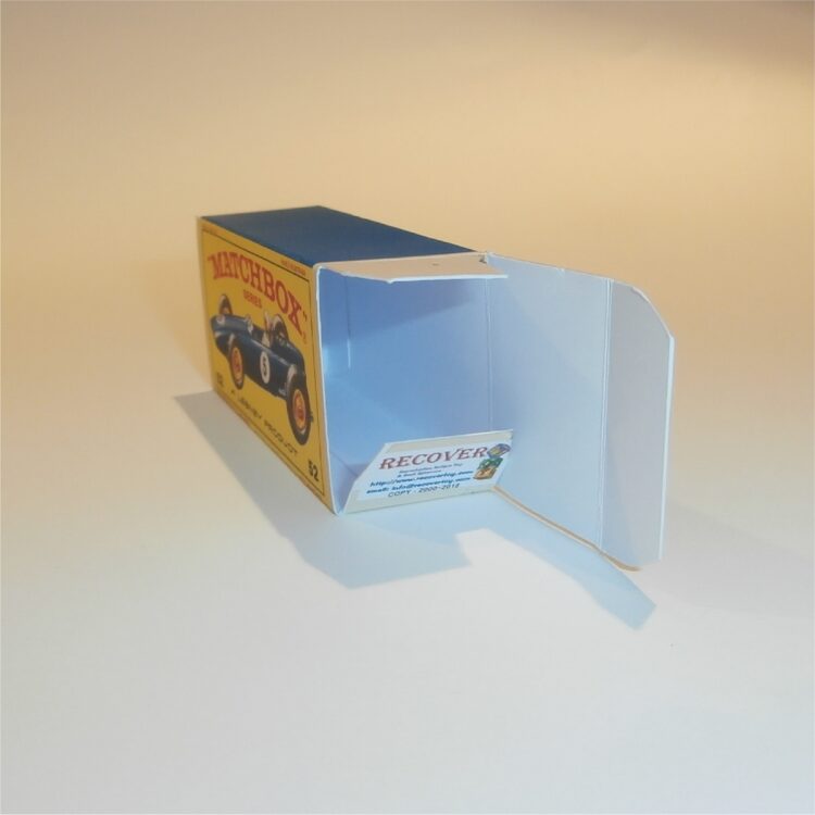 Matchbox Lesney 52 b BRM Racing Car E1 E Style Repro Box - Image 4