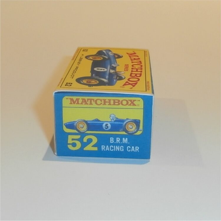 Matchbox Lesney 52 b BRM Racing Car E3 E Style Repro Box - Image 3